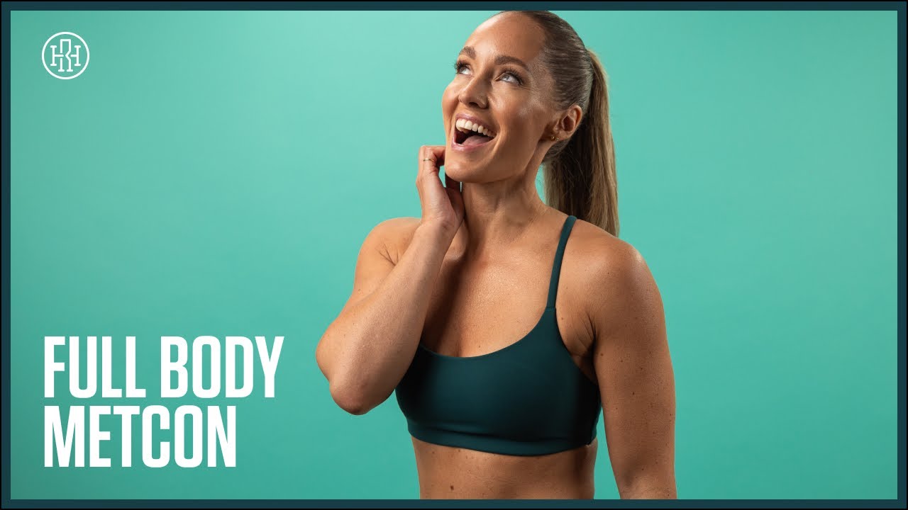 Day 34: Full Body METCON Workout with Dumbbells / HR12WEEK 4.0