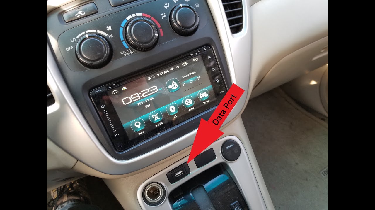 XTRONS Android Radio Update on a 2005 Toyota Highlander