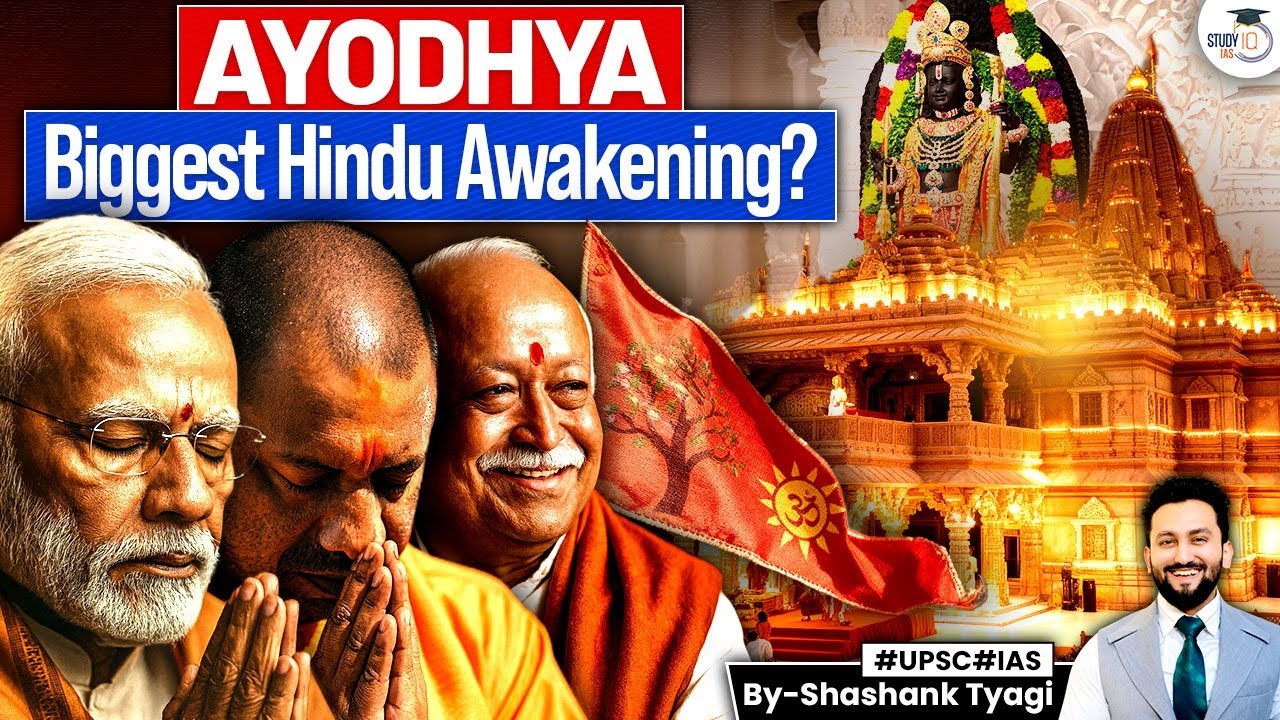 Ayodhya Dhwajarohan: PM Modi Sanatan Dharma Message | Pakistan’s Reaction To Ram Mandir | StudyIQ