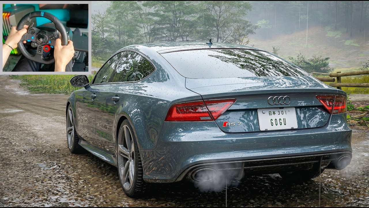 Forza Horizon 6 - Audi RS7 Full Drive Gameplay | Logitech G29 Steering Wheel