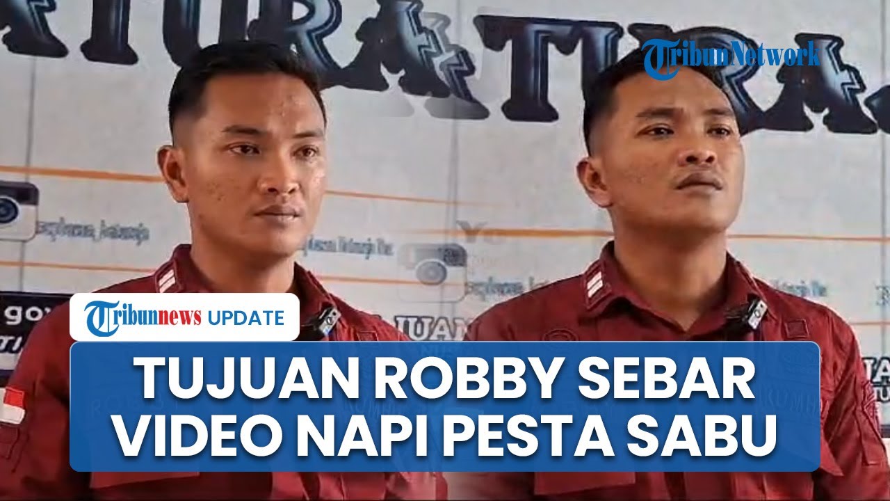Tujuan Eks Petugas Lapas Tanjung Raja Robby Sebarkan Video Napi Pesta Sabu: Untuk Indonesia Maju
