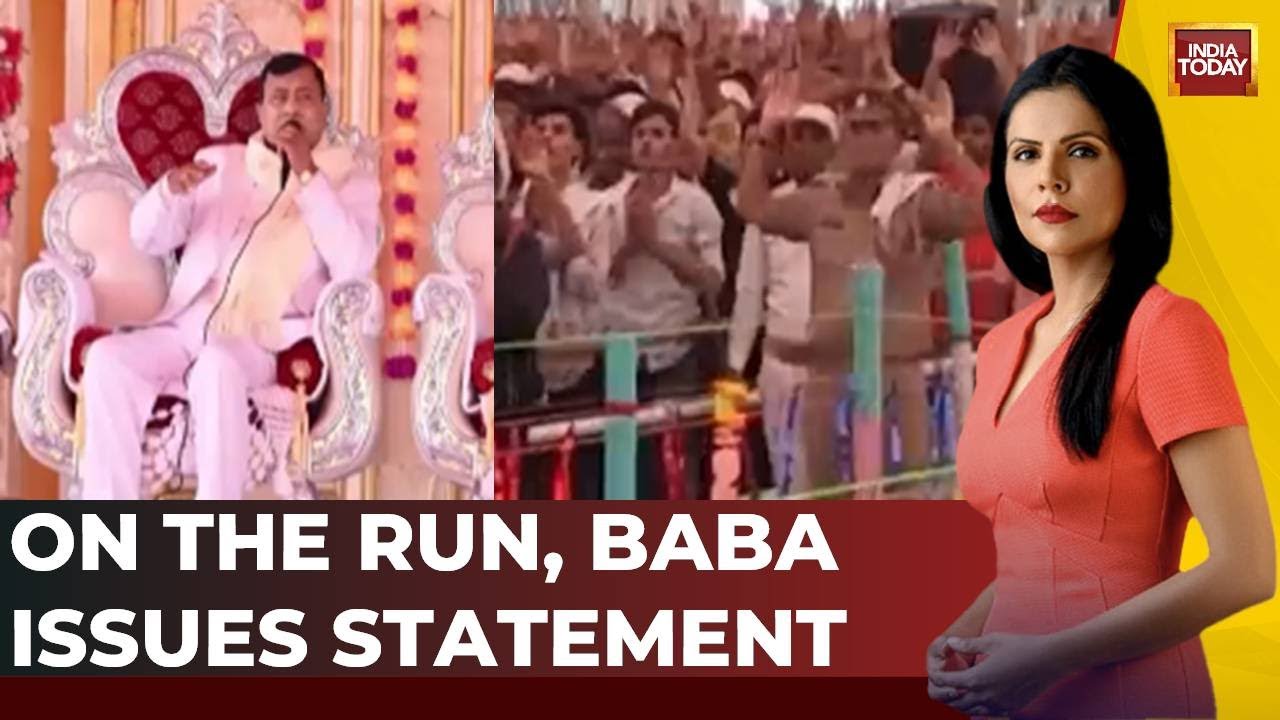 Hathras Tragedy: Bhole Baba Speaks On Stampede During His Satsang, Cries Conspiracy | India Today