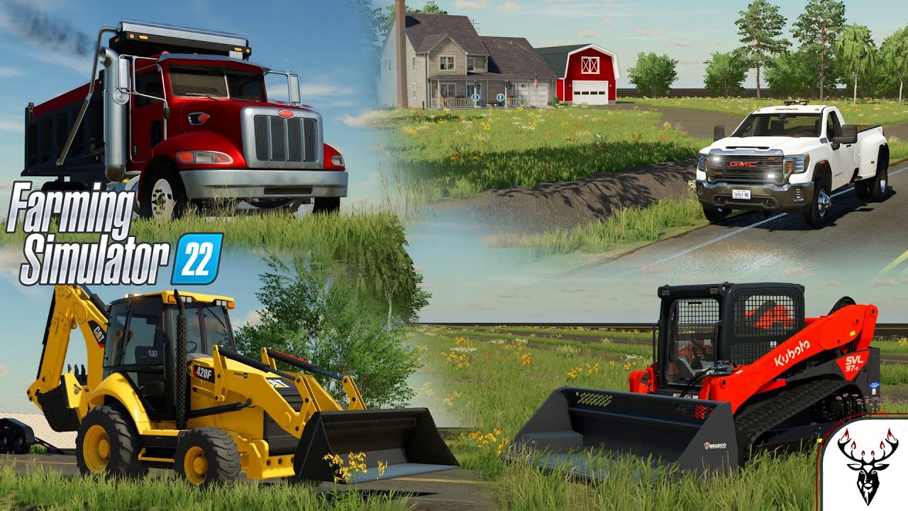 Tackling My Favorite Type Of Project!! (FS22 Landscaping)