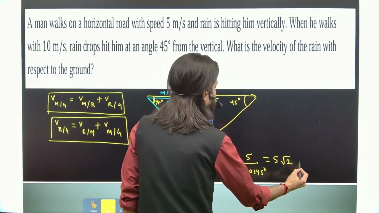 Relative motion top-10 questions