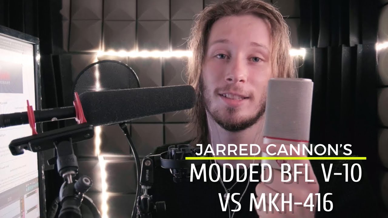 Jarred Cannon's Modified Baifei Li V-10 vs MKH-416 Shotgun for VO