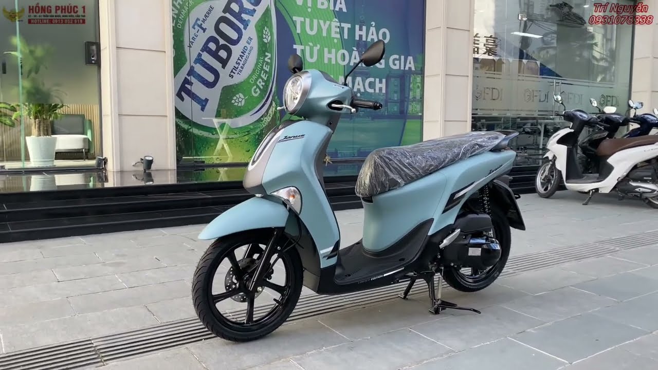 JANUS 2025 PHIÊN BẢN GIỚI HẠN XANH XÁM ĐEN TRẮNG-YAMAHA TOWN HỒNG PHÚC 1 CẦN THƠ
