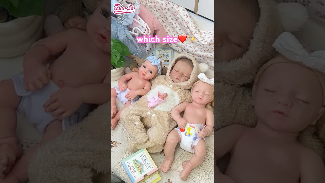 Угадайте, какая из них продается лучше всего🤔#rebornbaby #reborndoll #rebornbaby #doll #reborn #toys