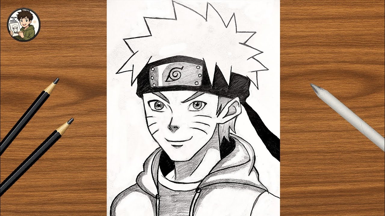 How To Draw  Naruto | Easy Anime Drawing Tutorial | Drawing For Beginners 