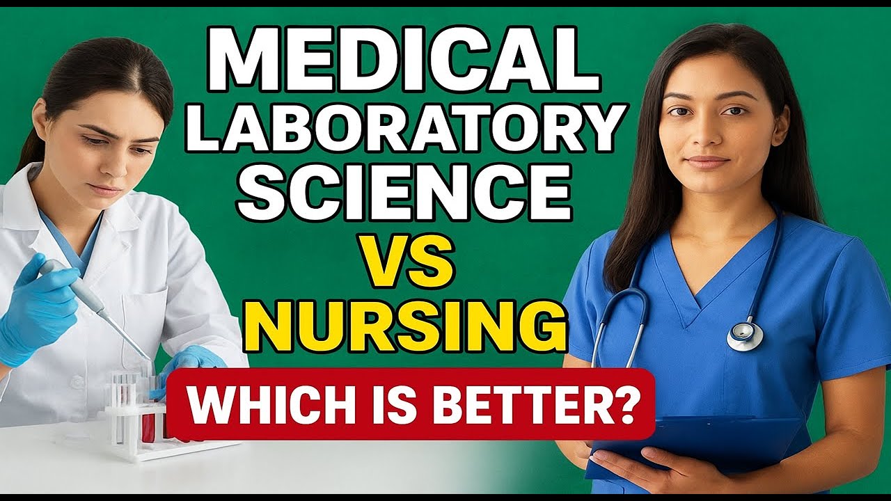 Medical Laboratory Science vs Nursing: Which Is Better? | Salary, Stress, Job Opportunities