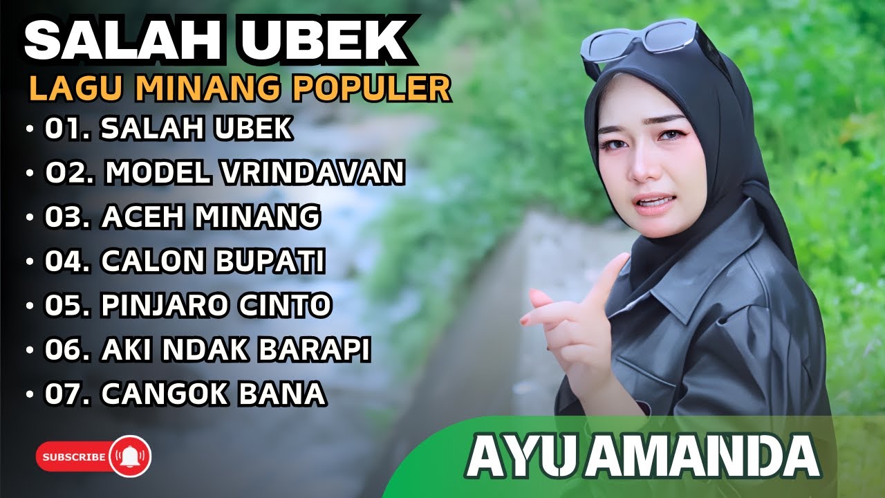 AYU AMANDA - SALAH UBEK - MODEL VRINDAVAN - ACEH MINANG || LAGU POP MINANG TERPOPULER 2025