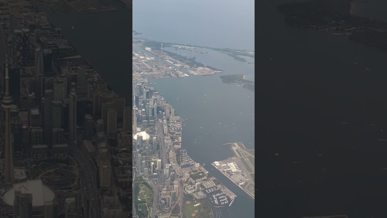 #toronto view from #airplane #viewfromabove