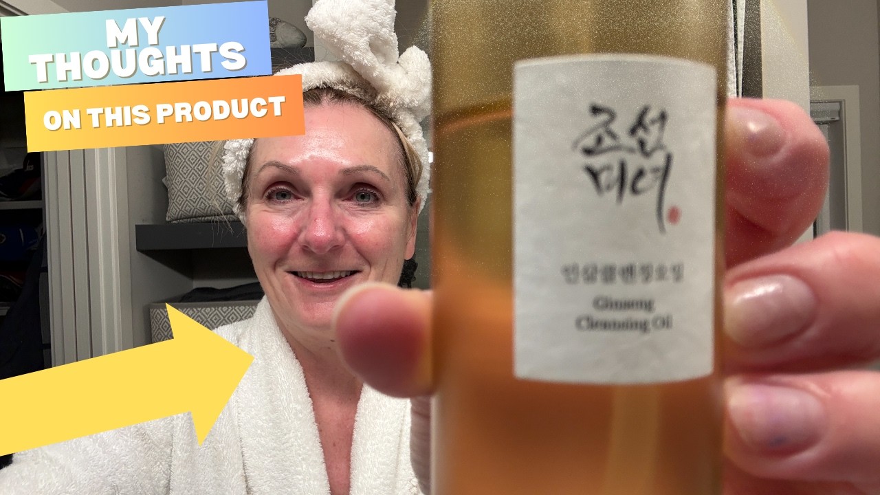Ginseng Cleansing Oil Review: Easy Makeup Removal for Smooth Skin! #ad