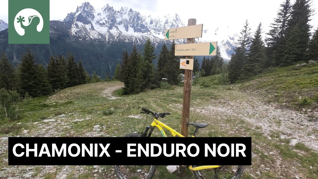 Enduro Noire De CHAMONIX : L'enfer en VTT