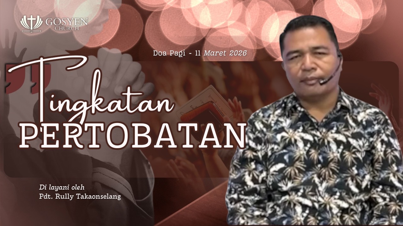 DOA PAGI | Dilayani oleh Pdt.Rully Takaonselang | 11 Maret 2026 | 05.00 WITA
