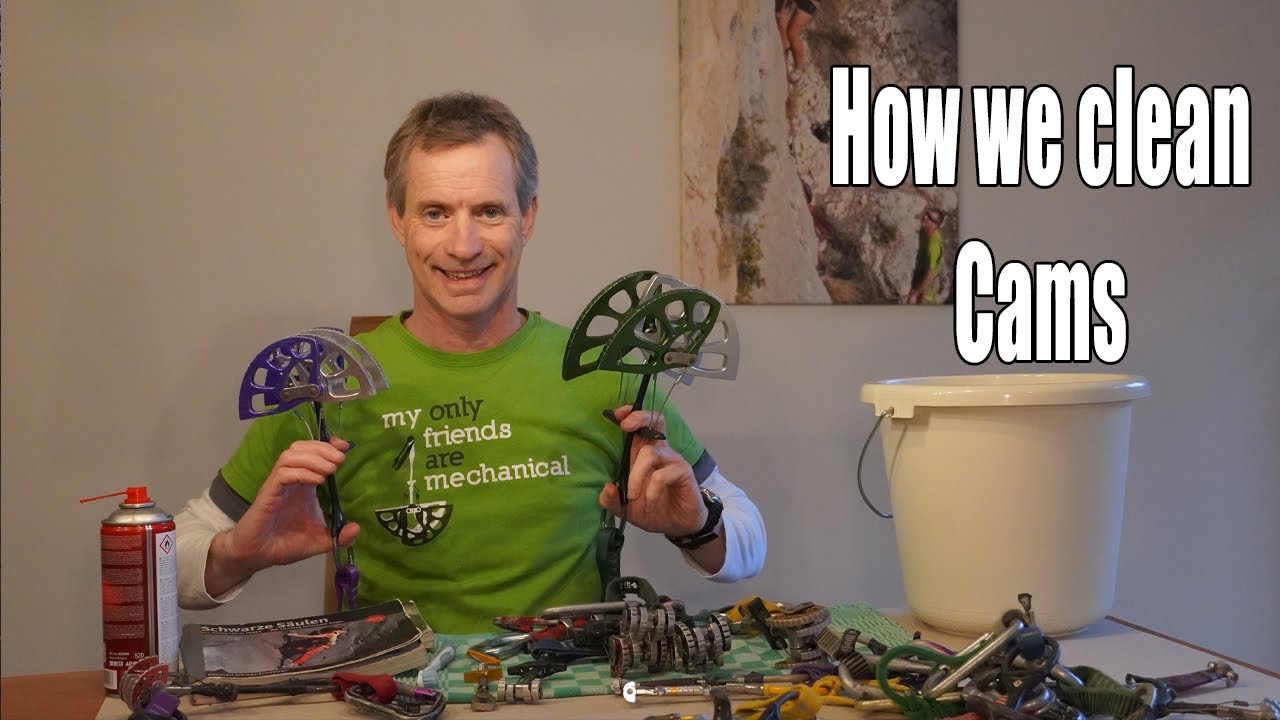 How to Clean Cams | Trad Climbing | Inspection