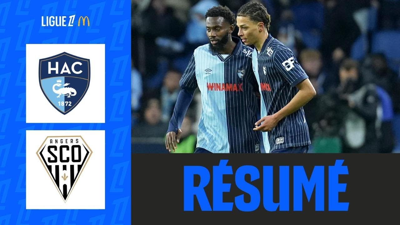 Obougou SURGIT, le HAC RETROUVE la victoire contre Angers | 17&egrave;me journ&eacute;e - Ligue 1 McDonald's 25/26