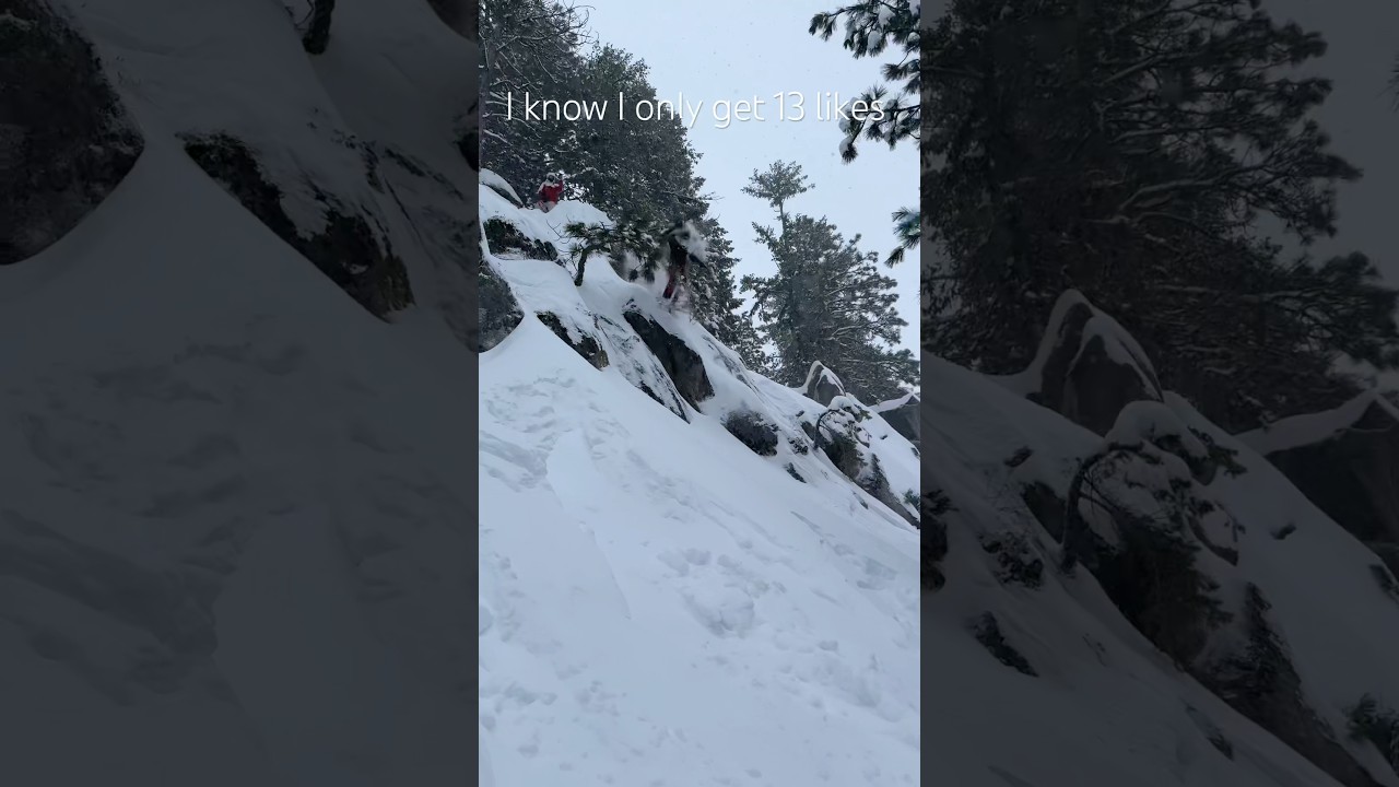 Row many likes does this deserve? Be honest! #skilovers #snowboarding