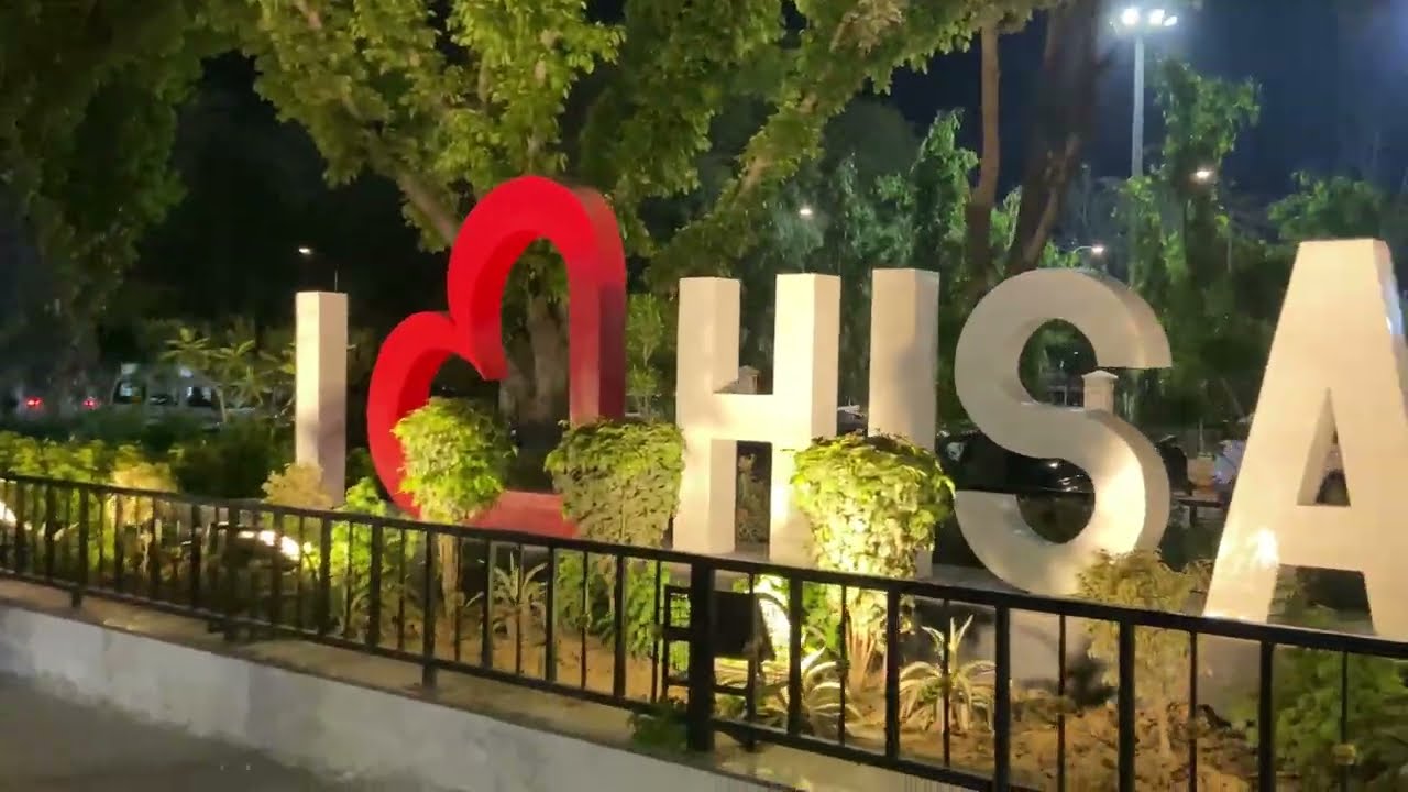 Town park HISAR Night View😳😱!! By #haryanapwn #pwnvlogs