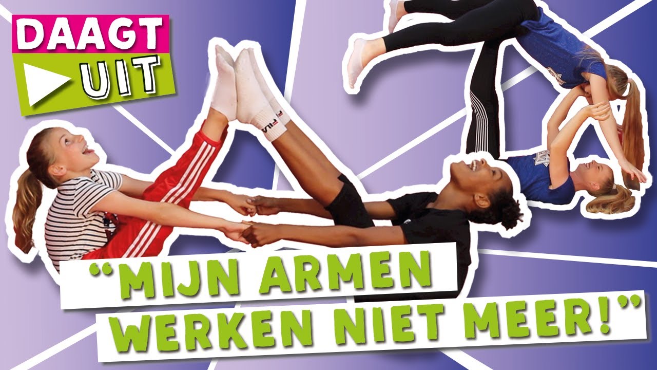 YOGA CHALLENGE MET MYLÈNE, ROSANNE, SENNA & KYMORA | TINA DAAGT UIT #5 | TinaTV