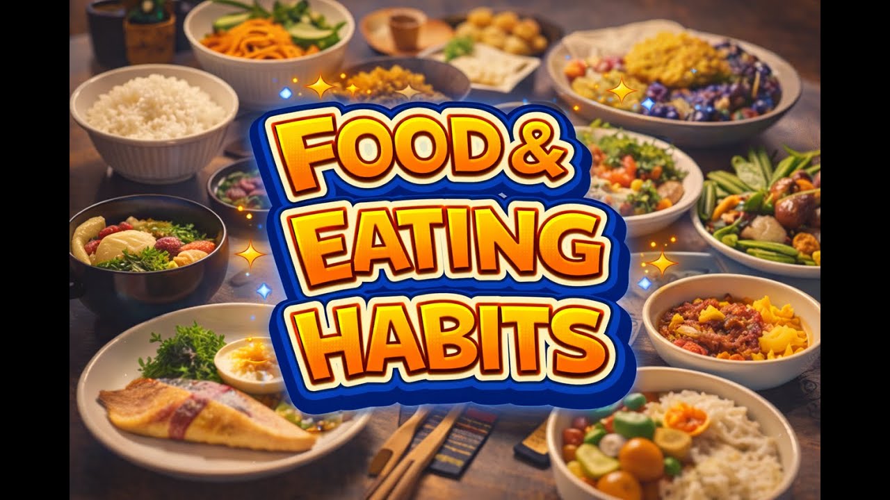 Talking about Food & Eating Habits Easy Everyday English Podcast ESL