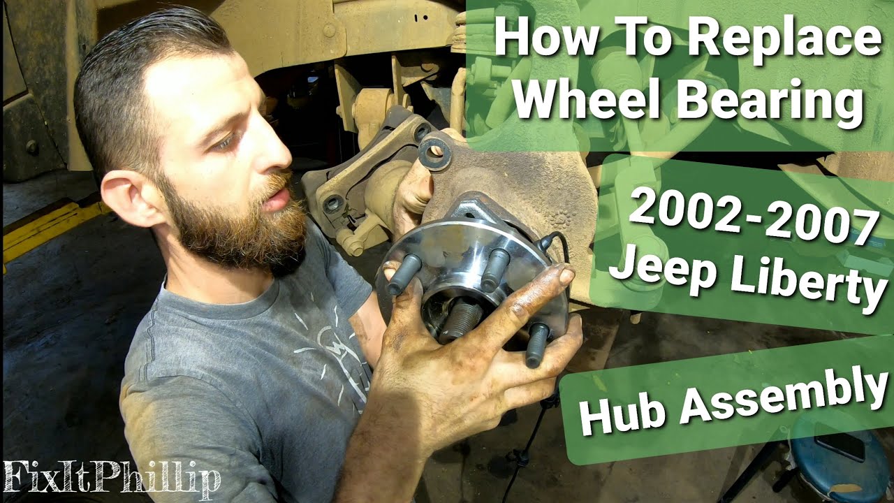 Jeep Liberty Wheel Bearing Replacement Front Hub Assembly 02-07