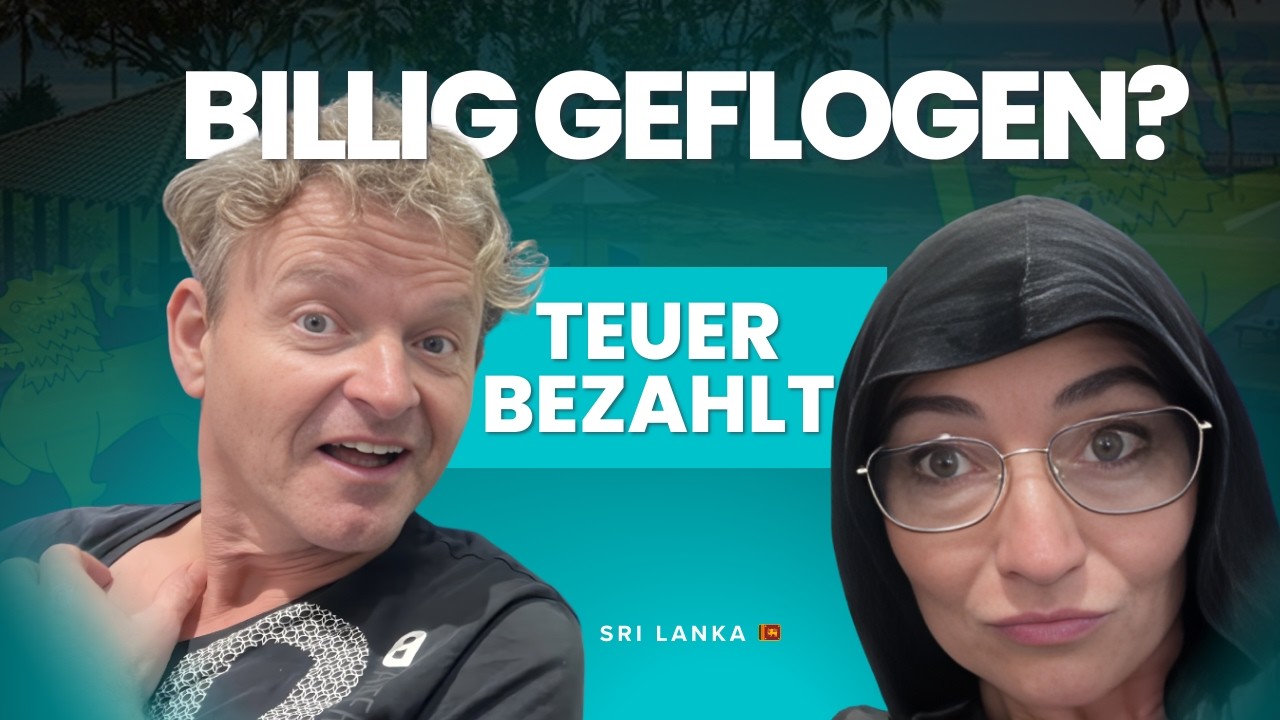 Unsere 2-Monats-Reise beginnt. Sri Lanka - Malediven - Indien.