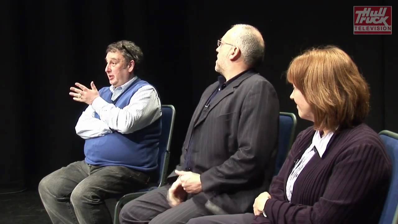 John Godber, Jane Godber and Neil Sissons in conversation ahead of the opening of April in Paris