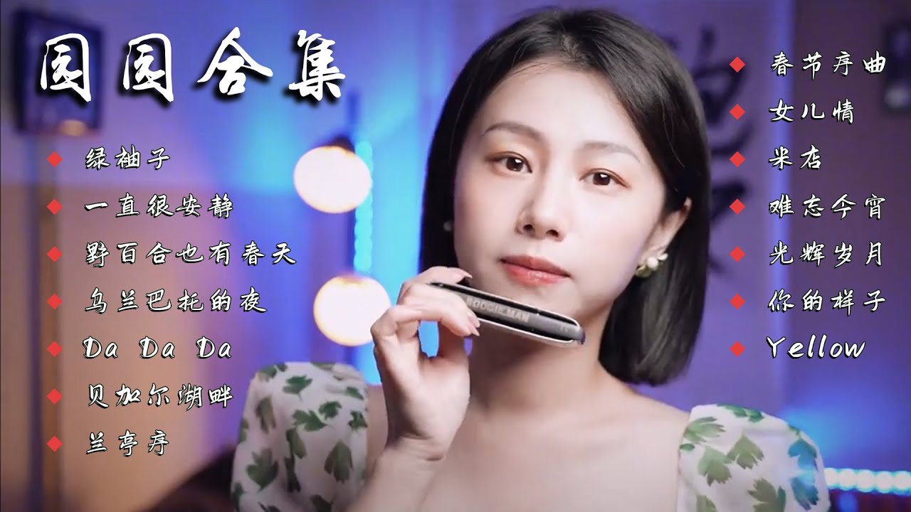 园园口琴Harmonica合集十一 | 小姐姐的口琴很优美，一起来欣赏吧！【吹口琴的小园园】