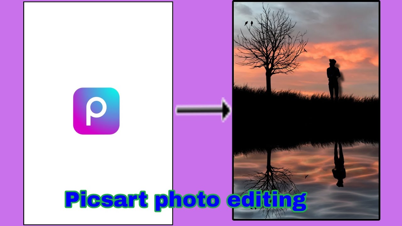 Picsart sunset photo editing tutorial || picsart viral photo editing || Instagram trending editing📸