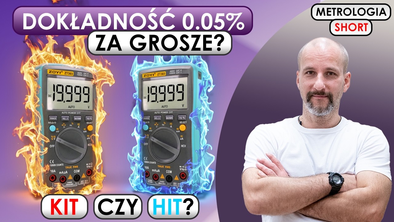 Metrologia: Multimetr ZOYI 303. Hit czy kit? Piotr Burnos