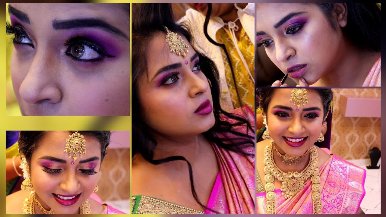 Sundari Serial  Malini Waterproof Full Muhurtham Make-up look | Mrs poornima JH Bridal Academy