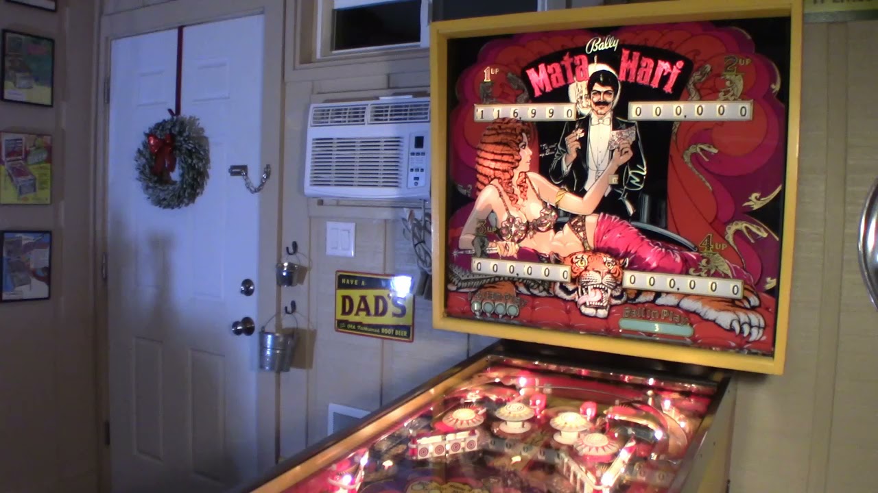 EM-PINMAN's PANDEMONIUM PINBALL - 1977 Bally Mata Hari EM - Gameplay + Bonus! - S2-EP10