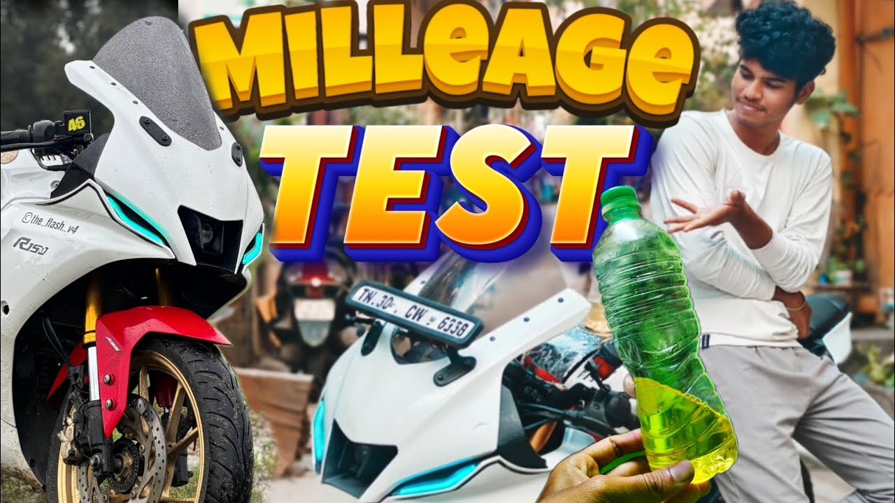 R15 V4 MILLEAGE TEST😱| Best Milleage Bike ?😲| UNEXPECTED RESULT🤩 #tamilexplorer