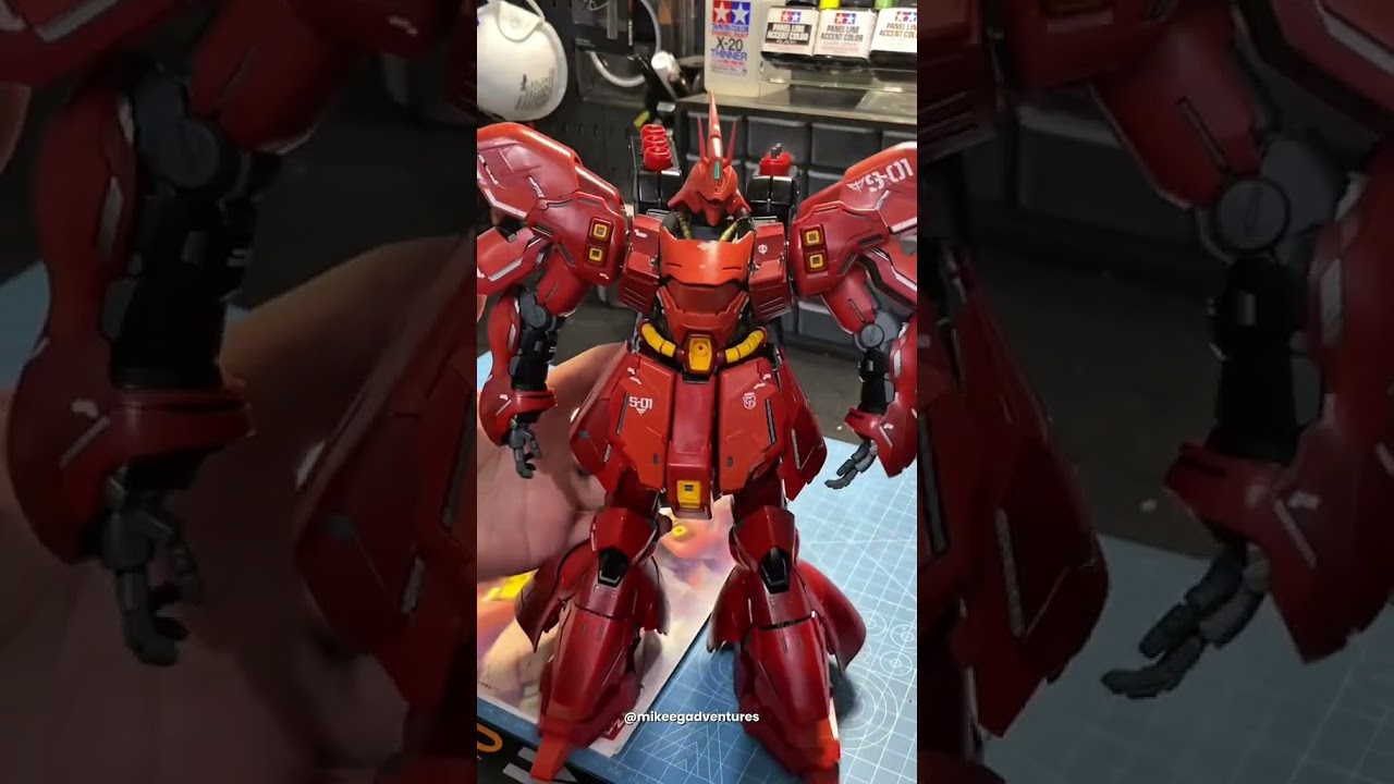 Building Master Grade MSN-04 SAZABI "Ver. Ka" part Finale: Full Build  