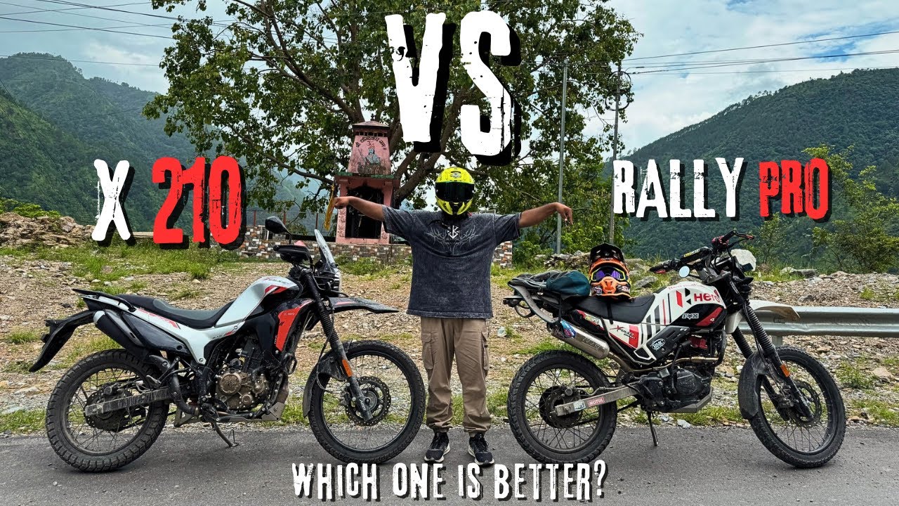 New Xpulse 210 VS Xpulse rally pro | full hyper riding | which one is best? 🔥@kunalvlogs02