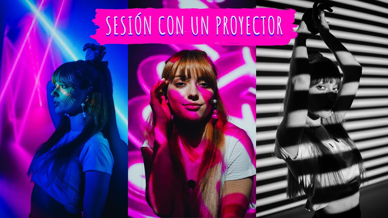 SESIÓN DE FOTOS CON UN PROYECTOR - Lorena Domínguez