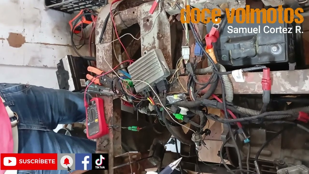 FUNCION Y COLOR DE CABLES TVS KING (MONOFASICO 12 Y 16 BOBINAS)