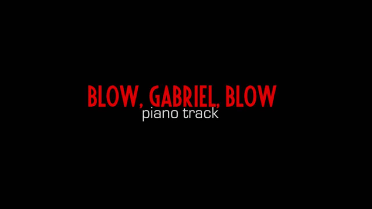 Blow, Gabriel, Blow Piano Track