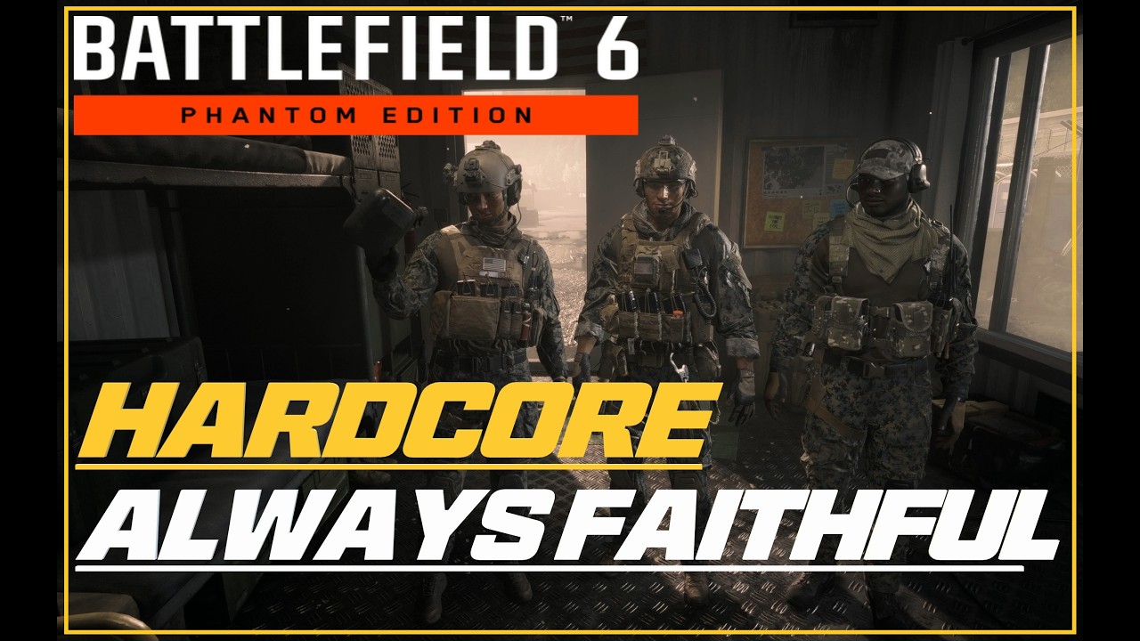 Battlefield 6 - Mission 1: Always Faithful - Hardcore - Walkthrough Guide - 2K