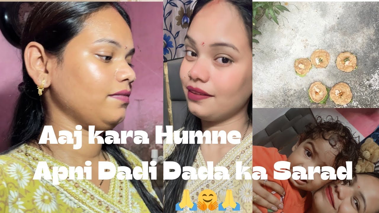 #Aaj kara dadi dada ka sarad 🙏#milisharmavlog #dailyvlog 
