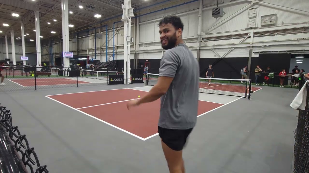 The Arnold Match Point Pickleball Open: Men's Singles Game 5 - Lacey vs Adhikari P.