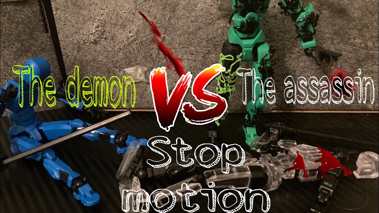 The Demon Vs The Assassin (T13 Stop Motion)