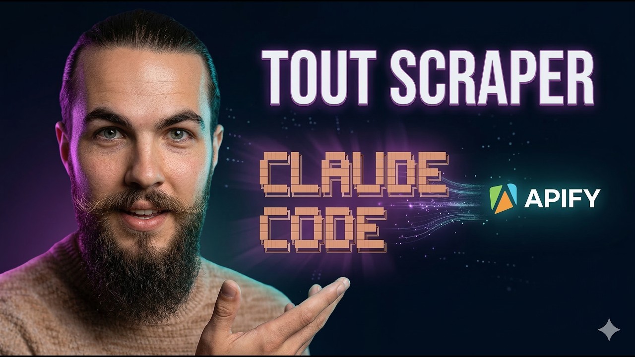Claude Code + Apify : 20 000 Scrapers en 1 Prompt
