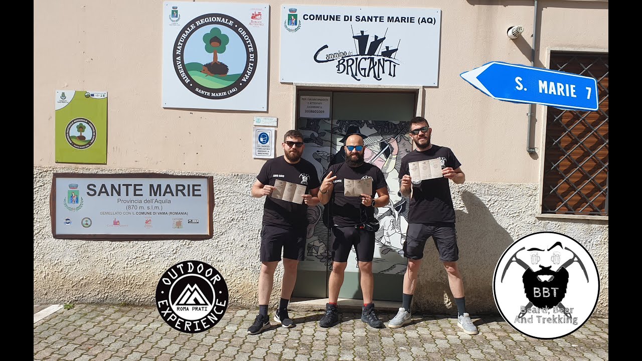 Cammino Dei Briganti 1a Tappa da Sante Marie a Nesce
