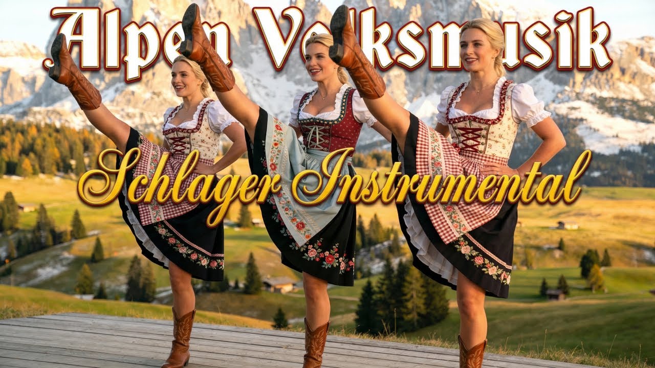 Volksmusik aus den Alpen 🎶 Bayerische Schlager & Instrumentale Heimatklänge 🏔️
