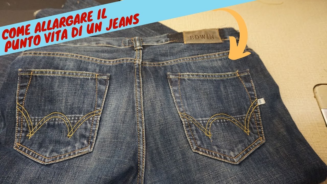 Come Allargare il Punto Vita di un Jeans