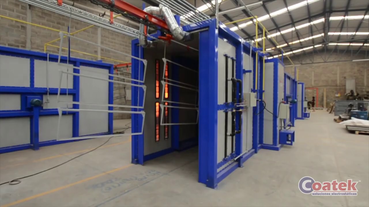 Coatek - Horno de Curado de 20m para línea continua