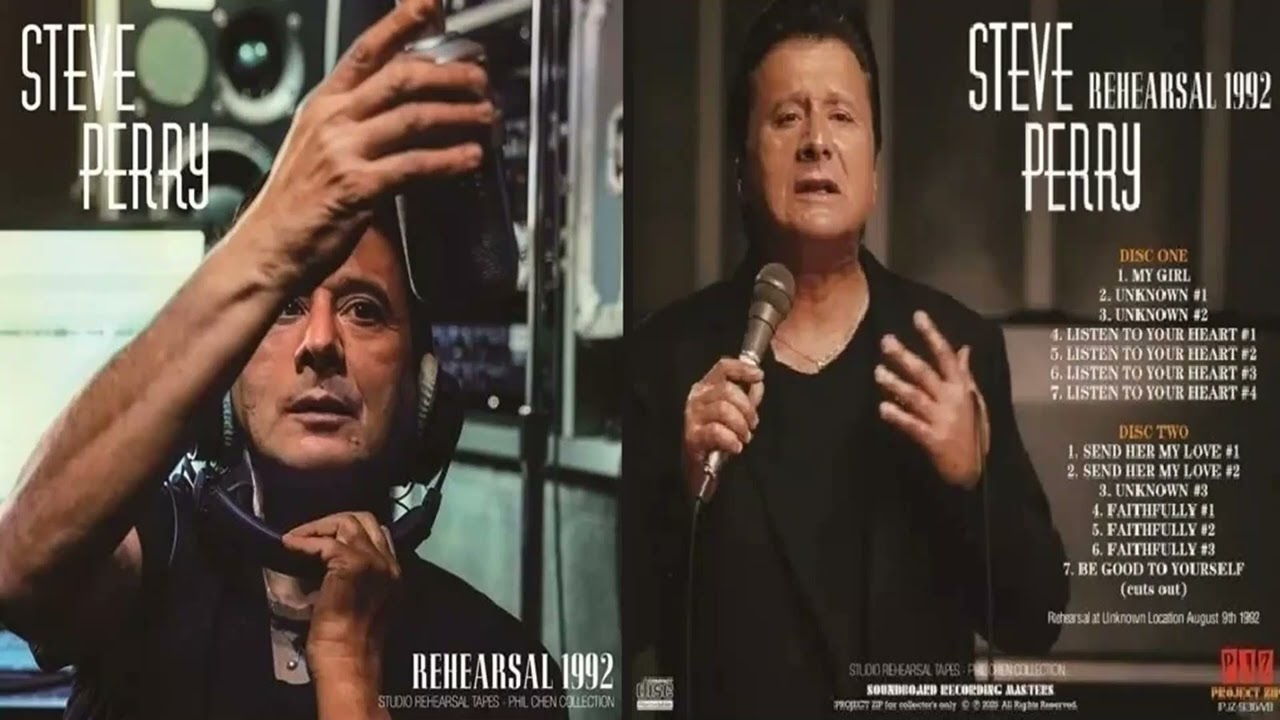 Steve Perry ~ Studio Rehearsal Sessions 1992 [Audio]