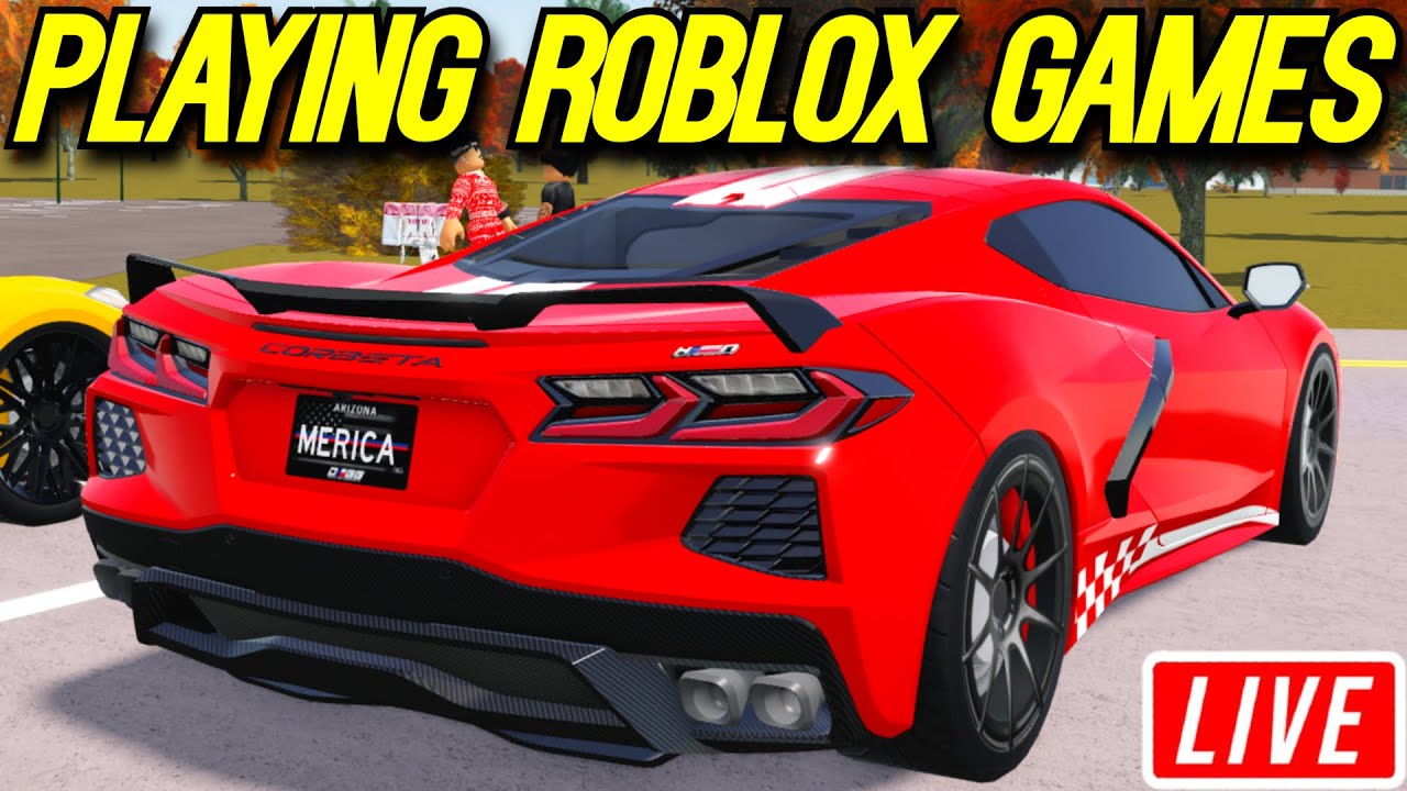PLAYING GREENVILLE & MORE ROBLOX GAMES + ROBUX GIVEAWAY