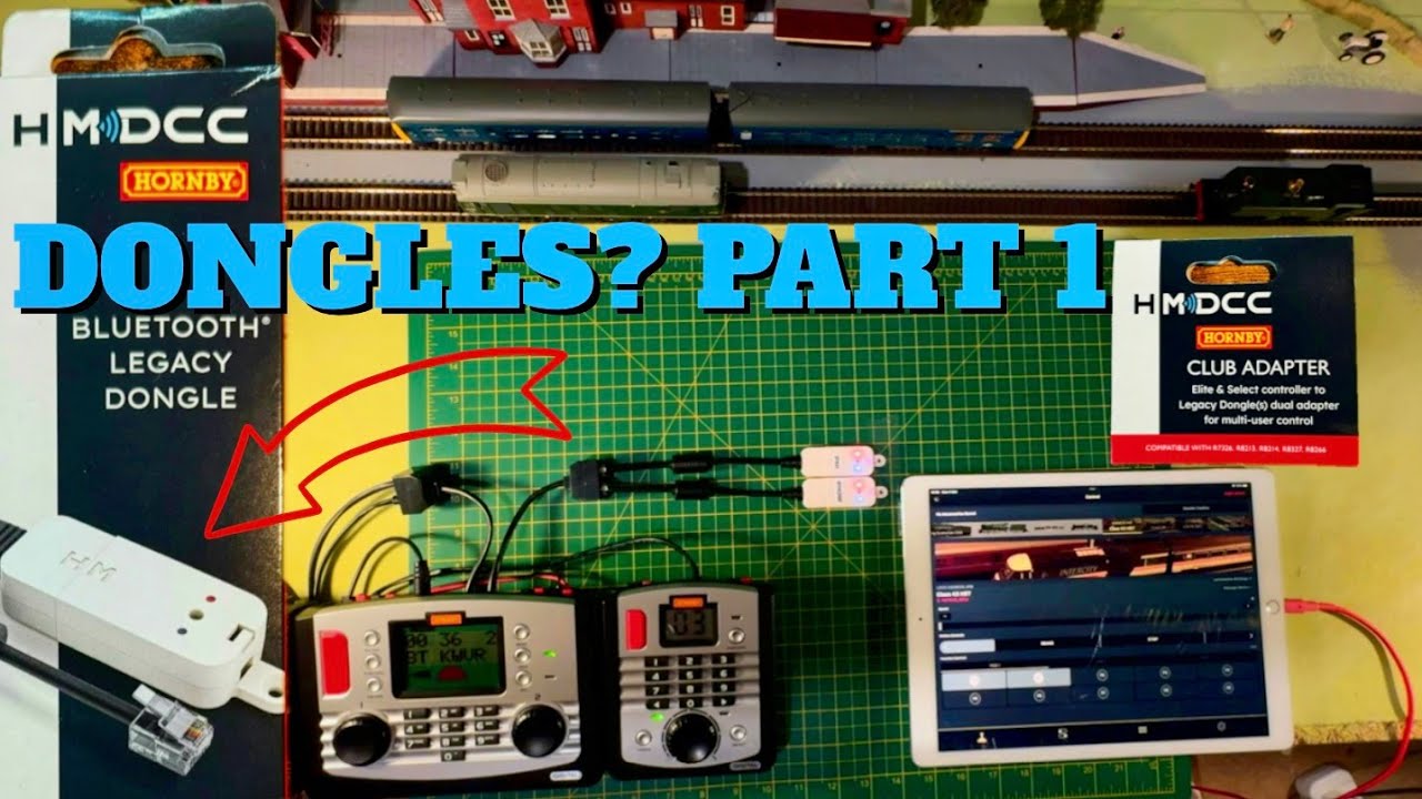 UNDERSTANDING Hornby DONGLES PART 1 HM7000 Legacy Dongles & Club Adapter Possibilities | ml29